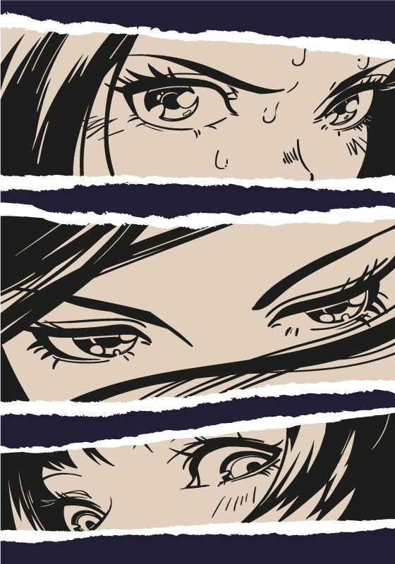 anime poster print TenStickers