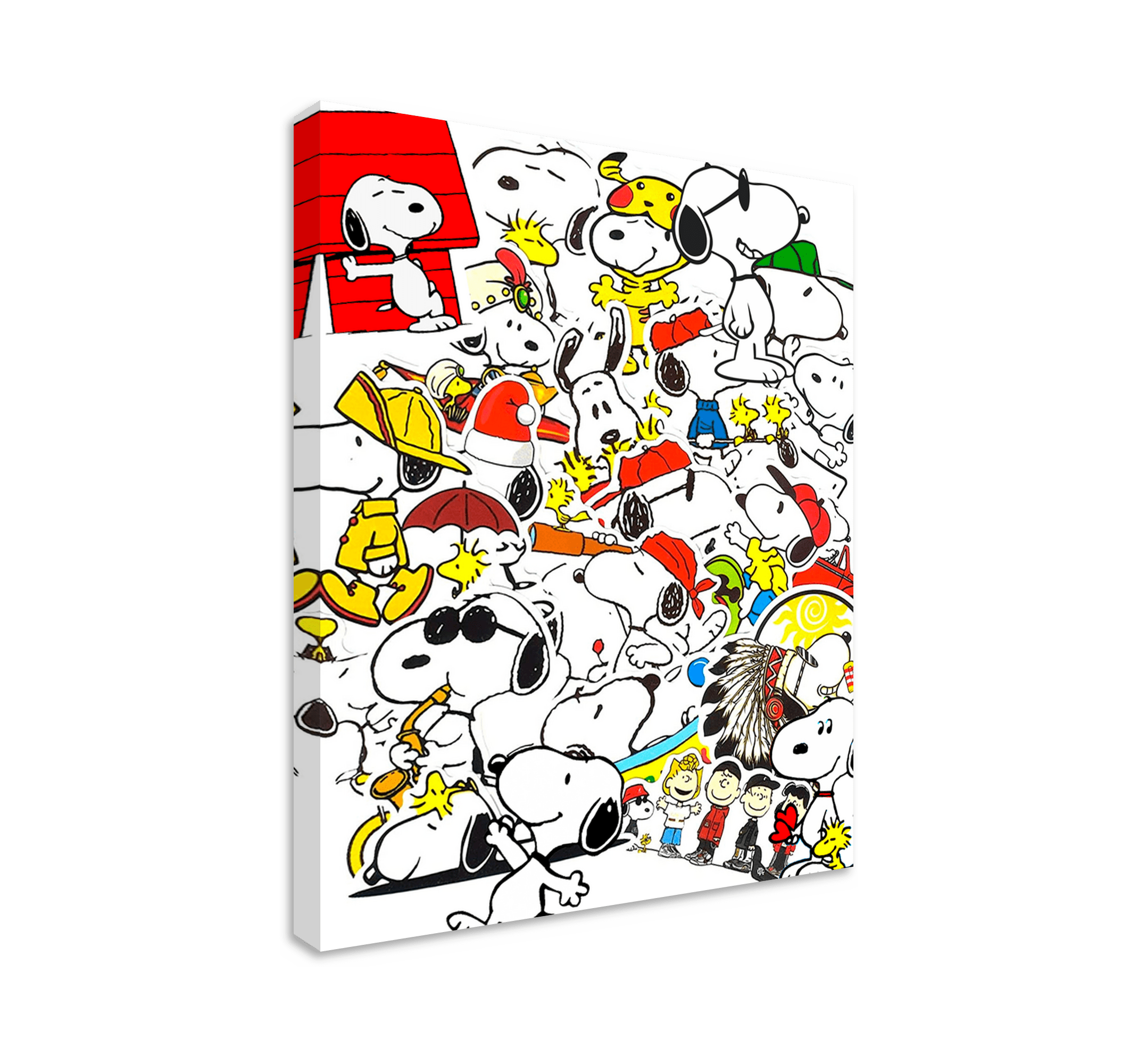 Snoopy Character Nursery Canvas Tenstickers