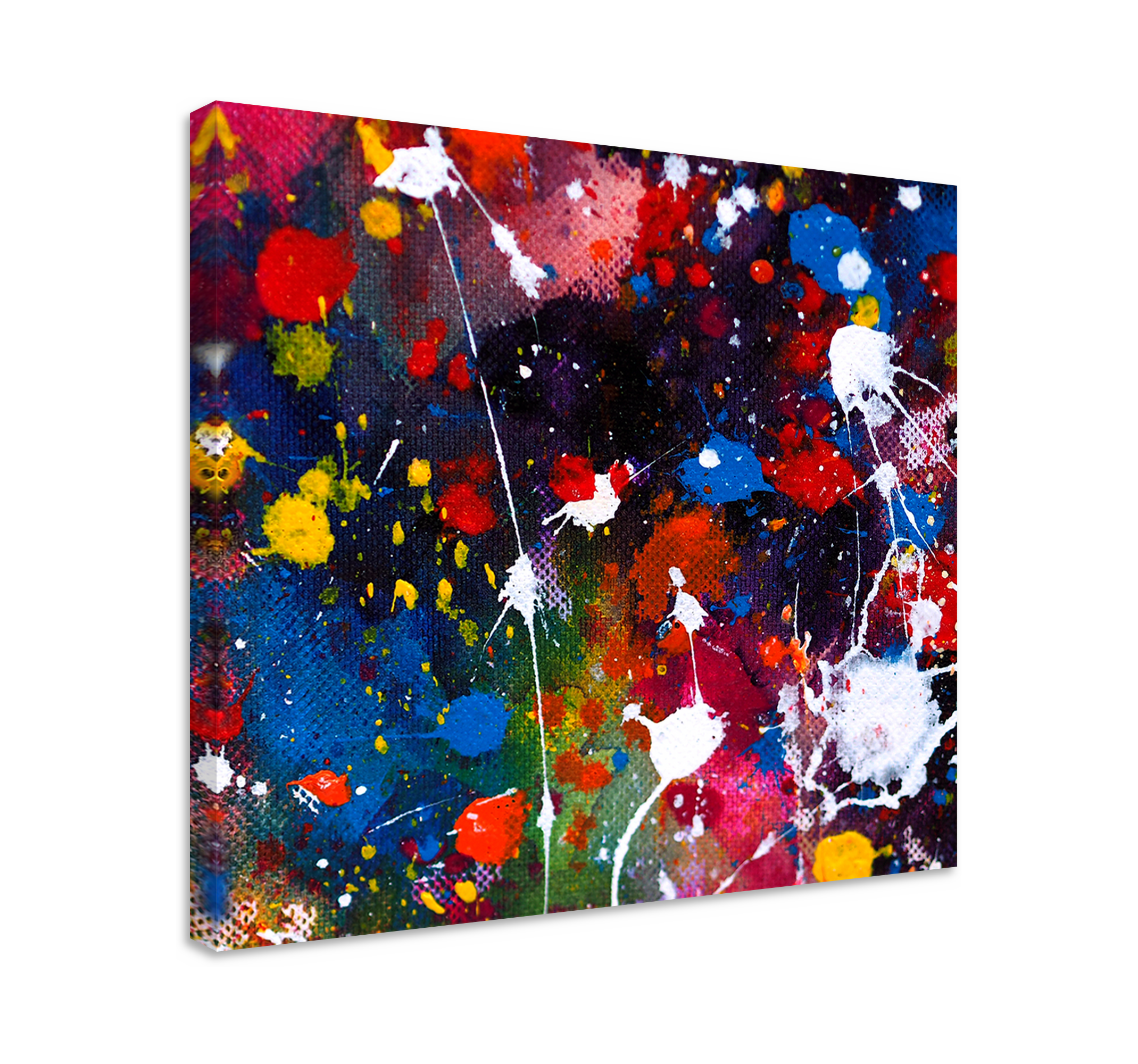 Acrylic paint canvas art print TenStickers