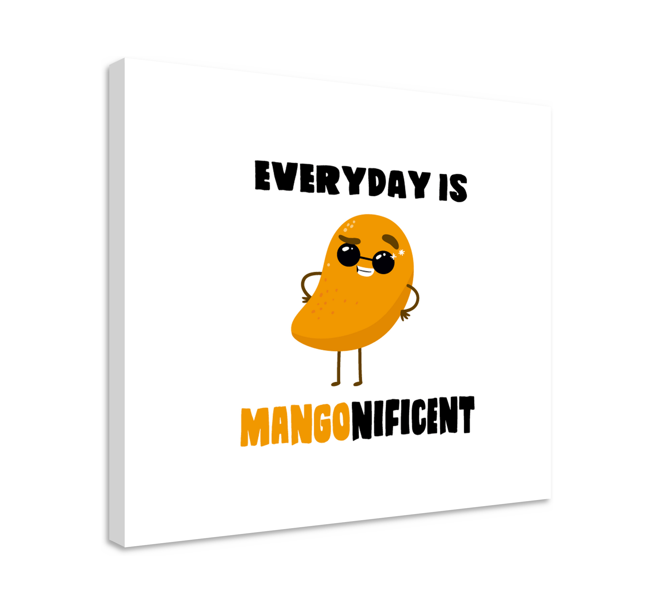 Funny quote with mango quote canvas wall art TenStickers