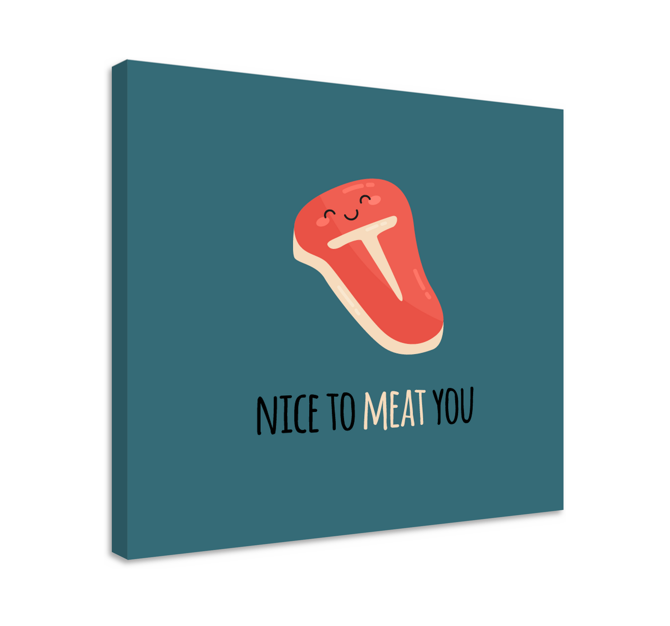Nice to meat you quotes wall art quote prints TenStickers