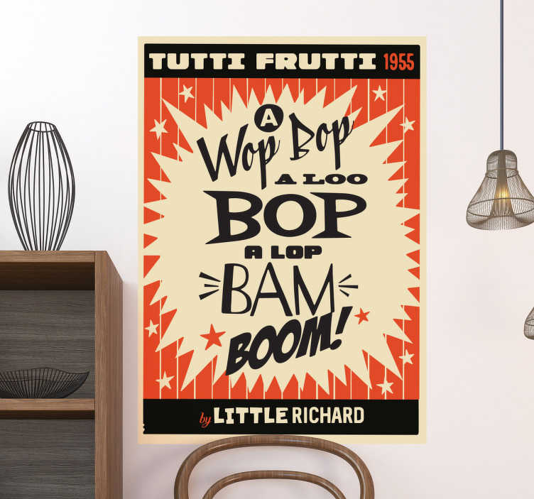 Rock Aufkleber Tutti Frutti TenStickers