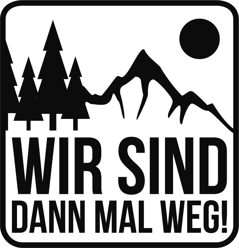 Text Aufkleber Camping Wir Sind Dann Mal Weg Tenstickers