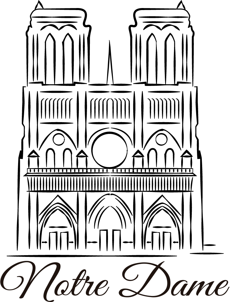 Notre Dame Stencils Printable