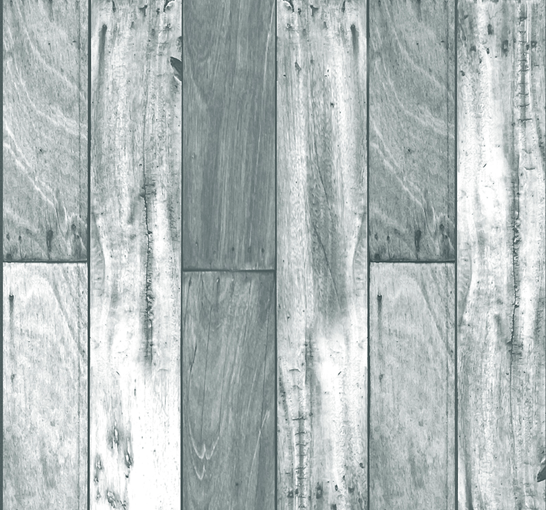 Grey Wood Pattern Wallpaper TenStickers