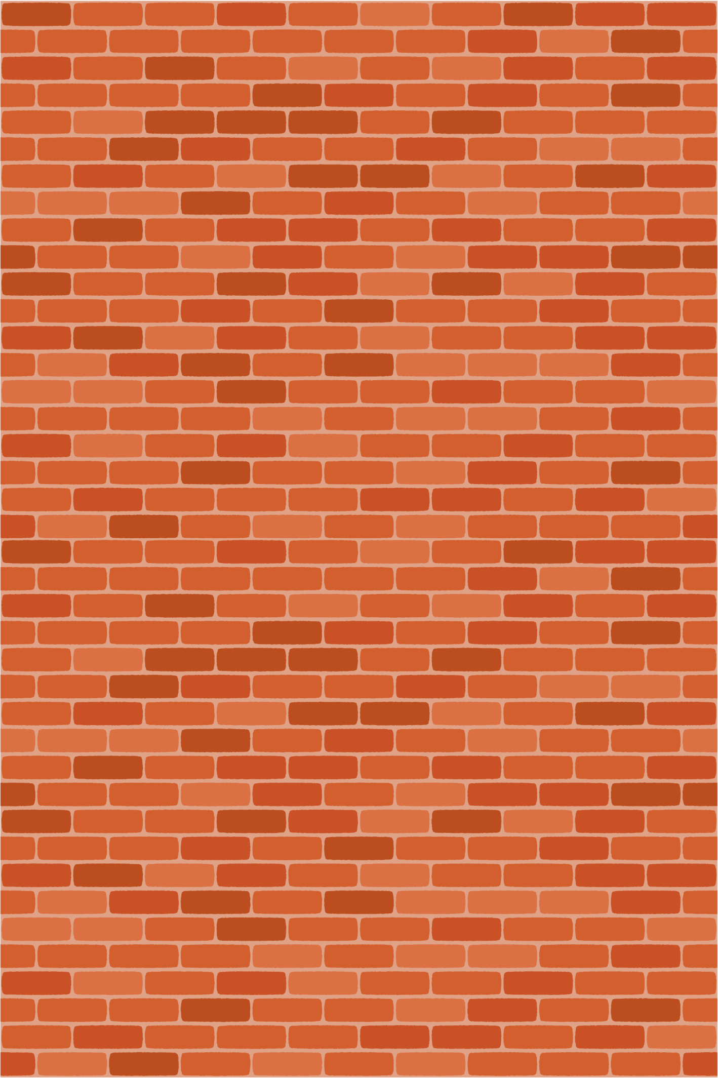 Brick pattern structured surface wallpaper TenStickers