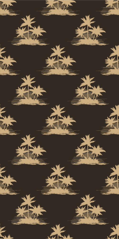 Palm trees on black background palm tree wallpaper TenStickers