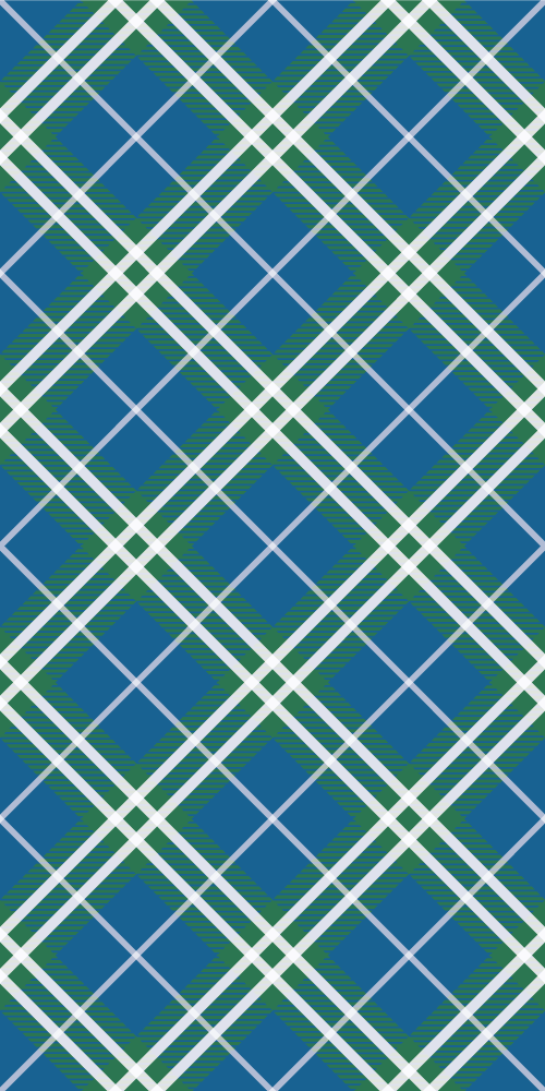 Blue and green Scottish tartan classic wallpaper patterns TenStickers