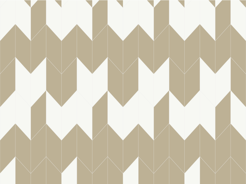 White and beige geometrical pattern striped wallpaper TenStickers