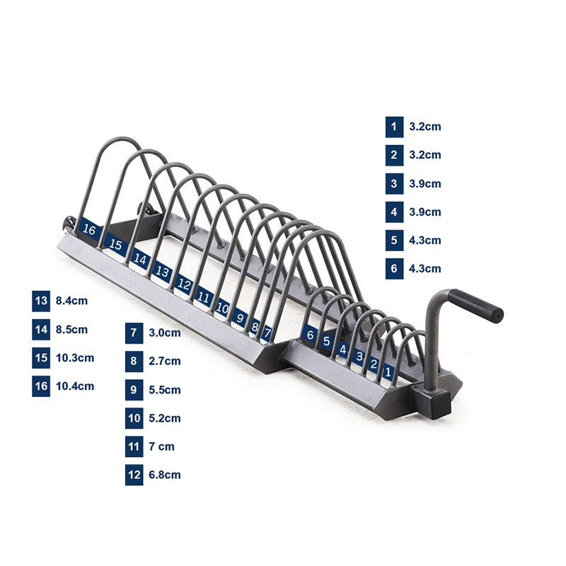 Weight Plate Toaster Rack
