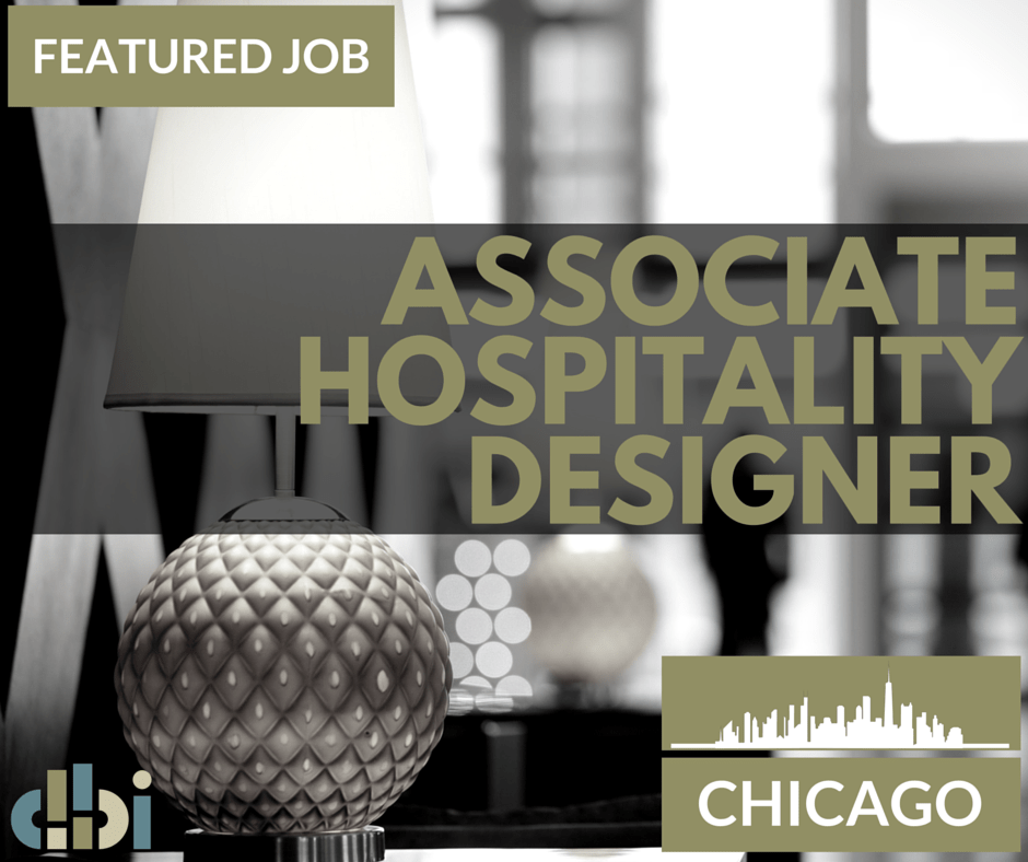 FEATURED JOB Associate Hospitality Designer 1