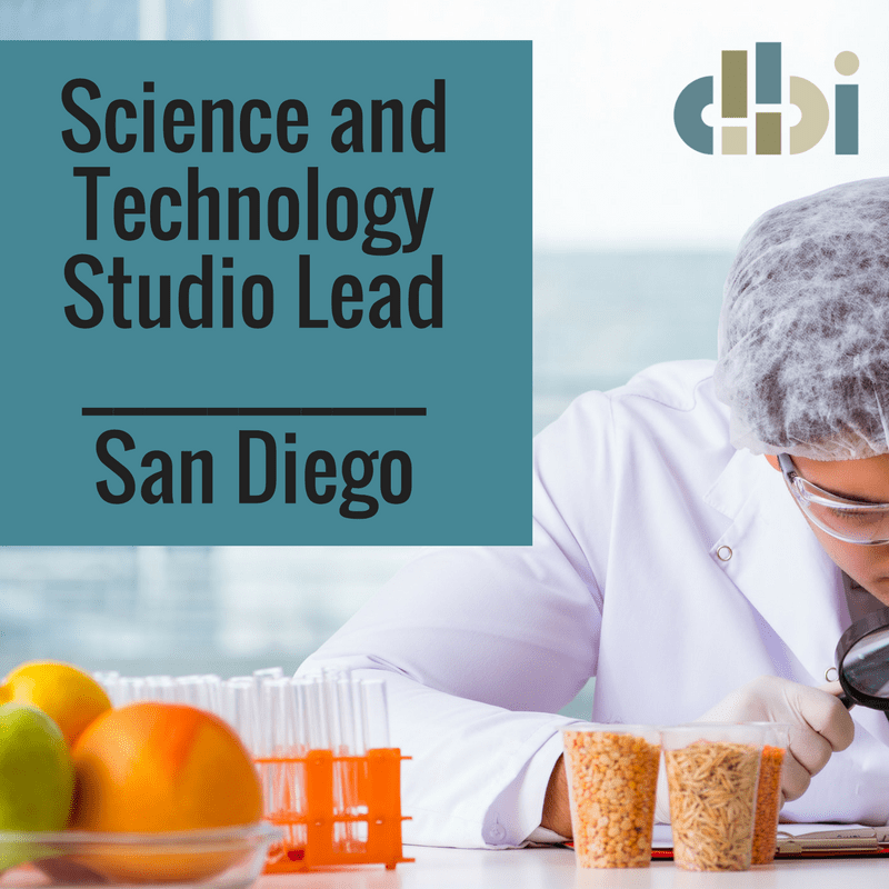 Job of the Week Science and Technology Studio Lead David Brown