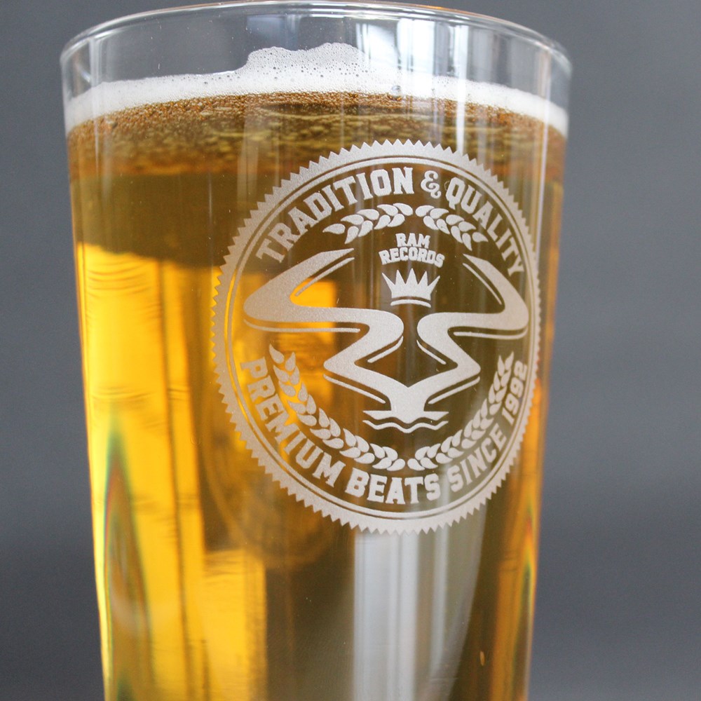 RAM Pint Glass