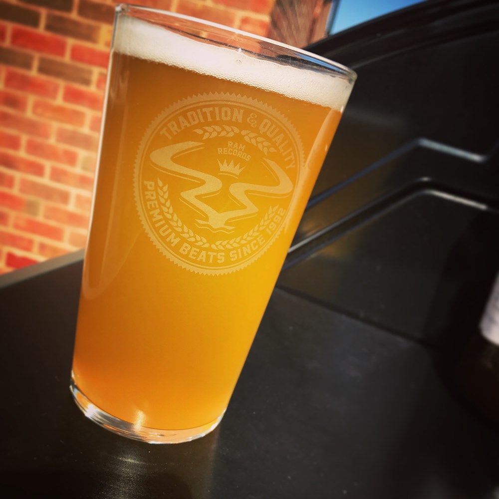 RAM Pint Glass