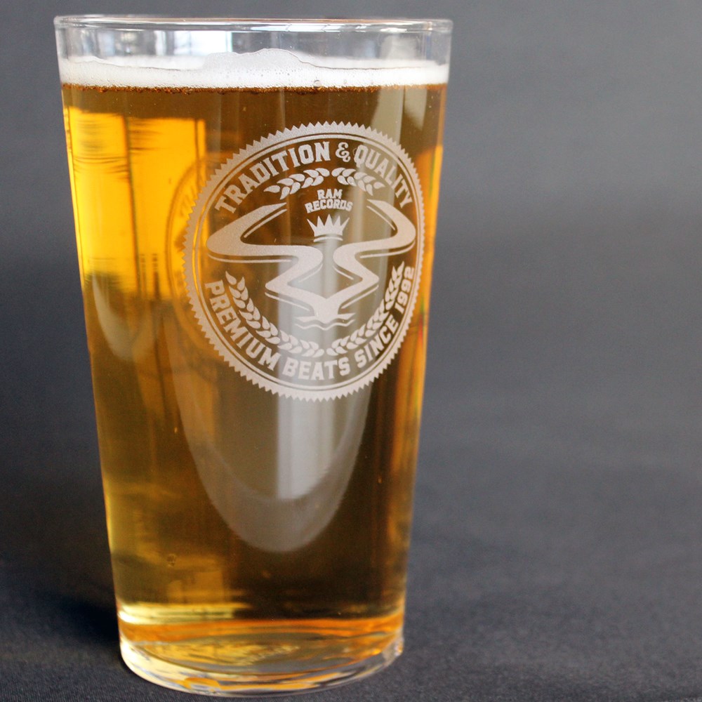 RAM Pint Glass