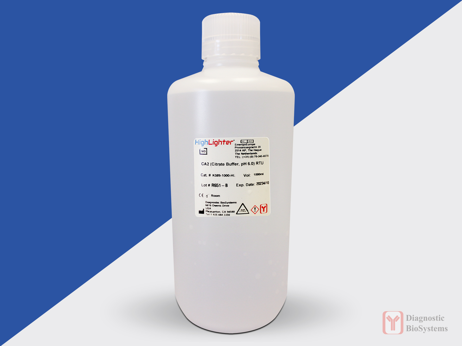 CA2 (RTU Citrate Buffer, PH 6.0) K089 Diagnostic BioSystems(dbiosys) DBS
