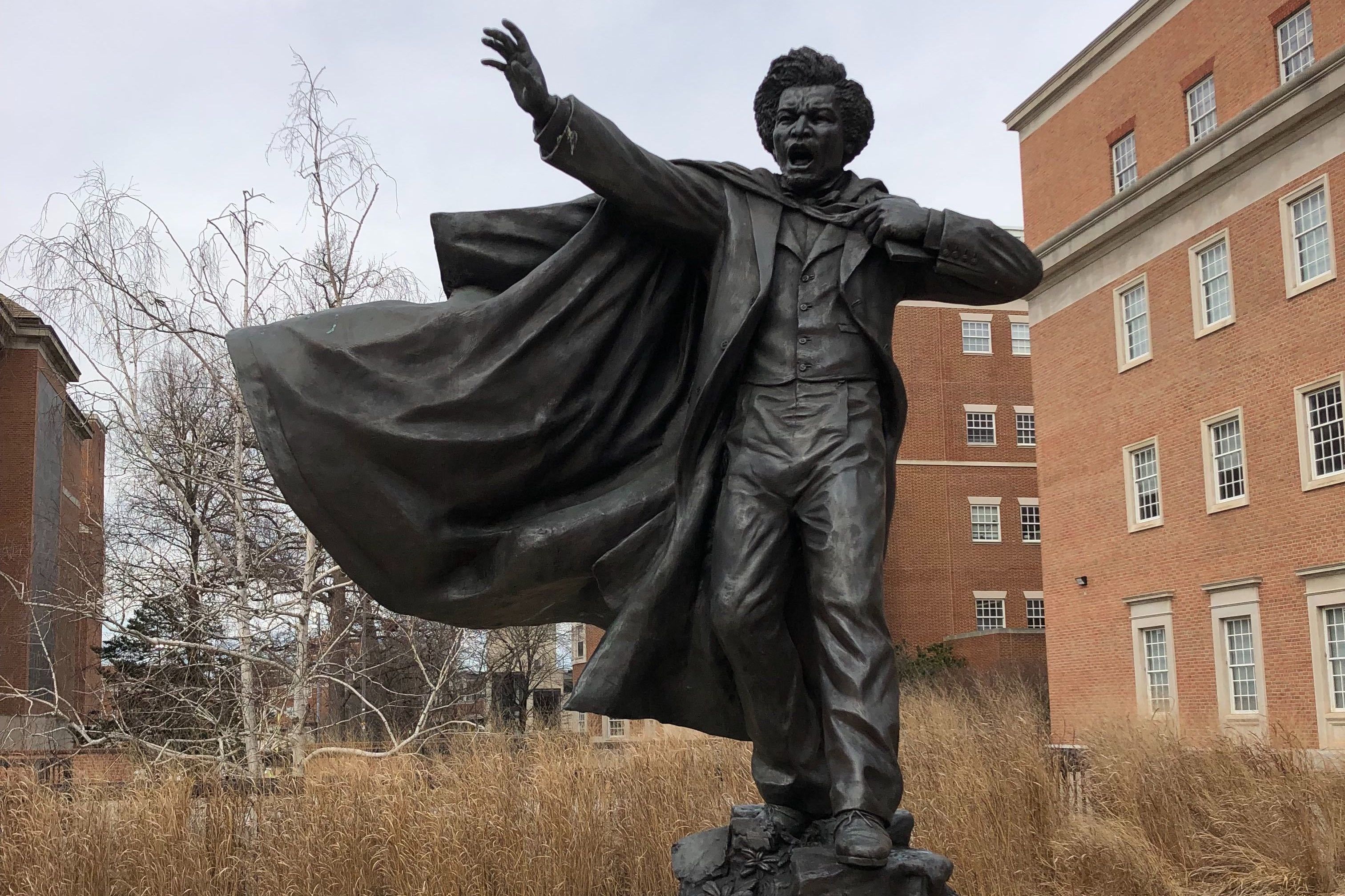 UMD Black History Month tour honors Frederick Douglass, Thurgood