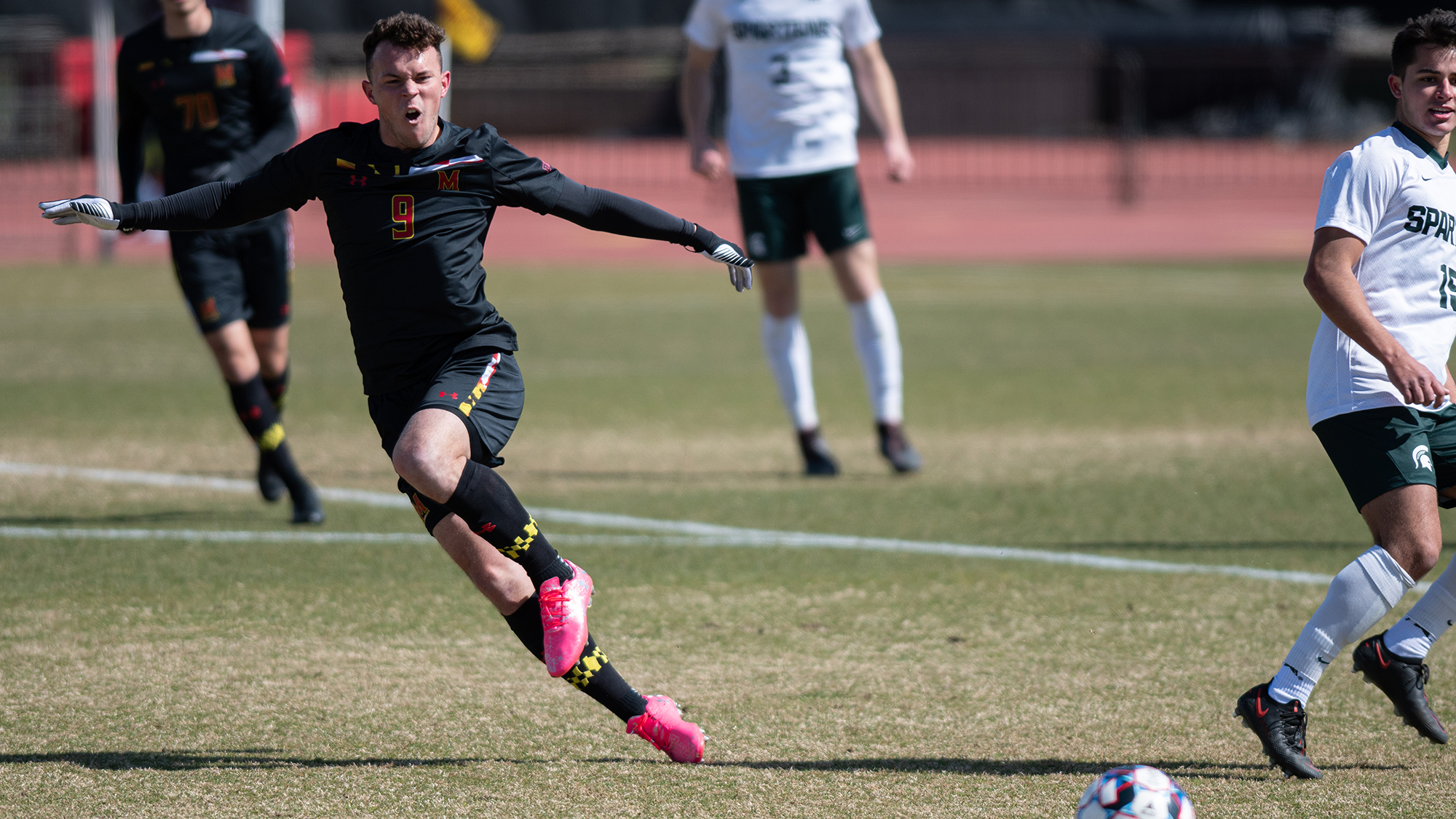 Maryland men’s soccer found its tempo in its second half against Michigan State