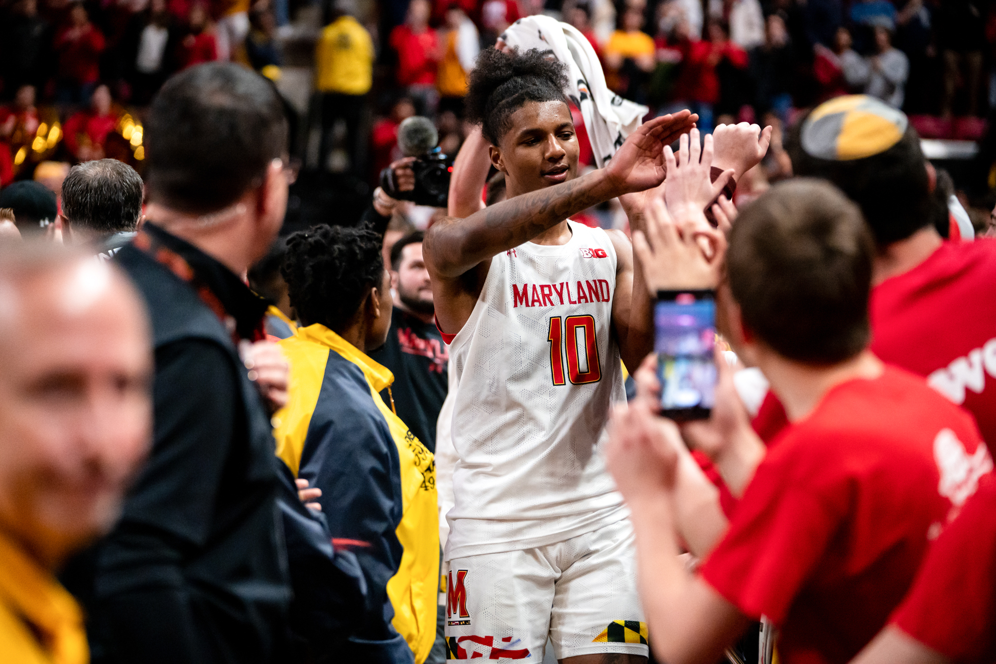 Julian Reese’s stellar NCAA tournament debut for Maryland men’s basketball was no surprise