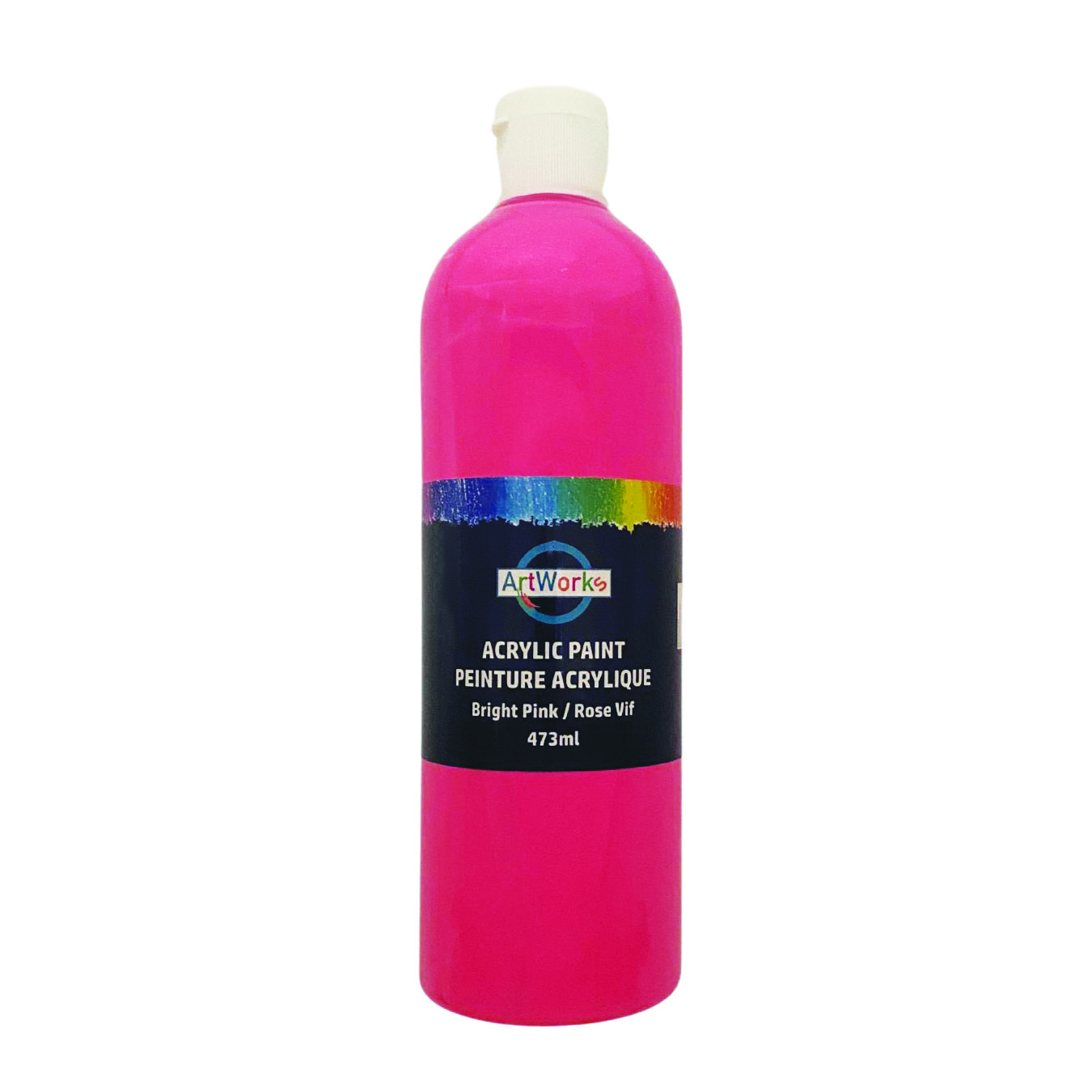 Bright pink acrylic paint DBLG Import