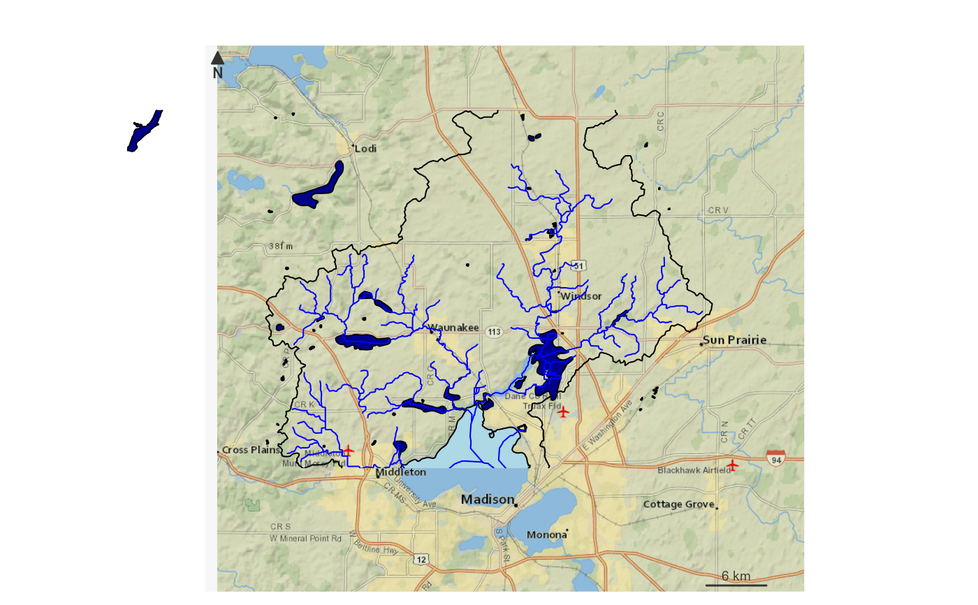 Plot NHDPlus — plot_nhdplus • nhdplusTools