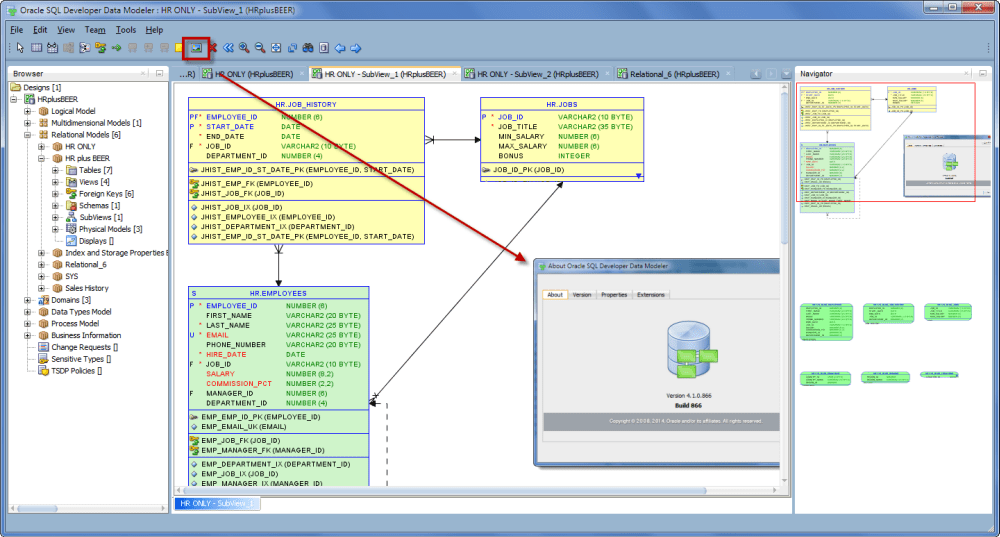 Oracle SQL Developer DBMS Tools