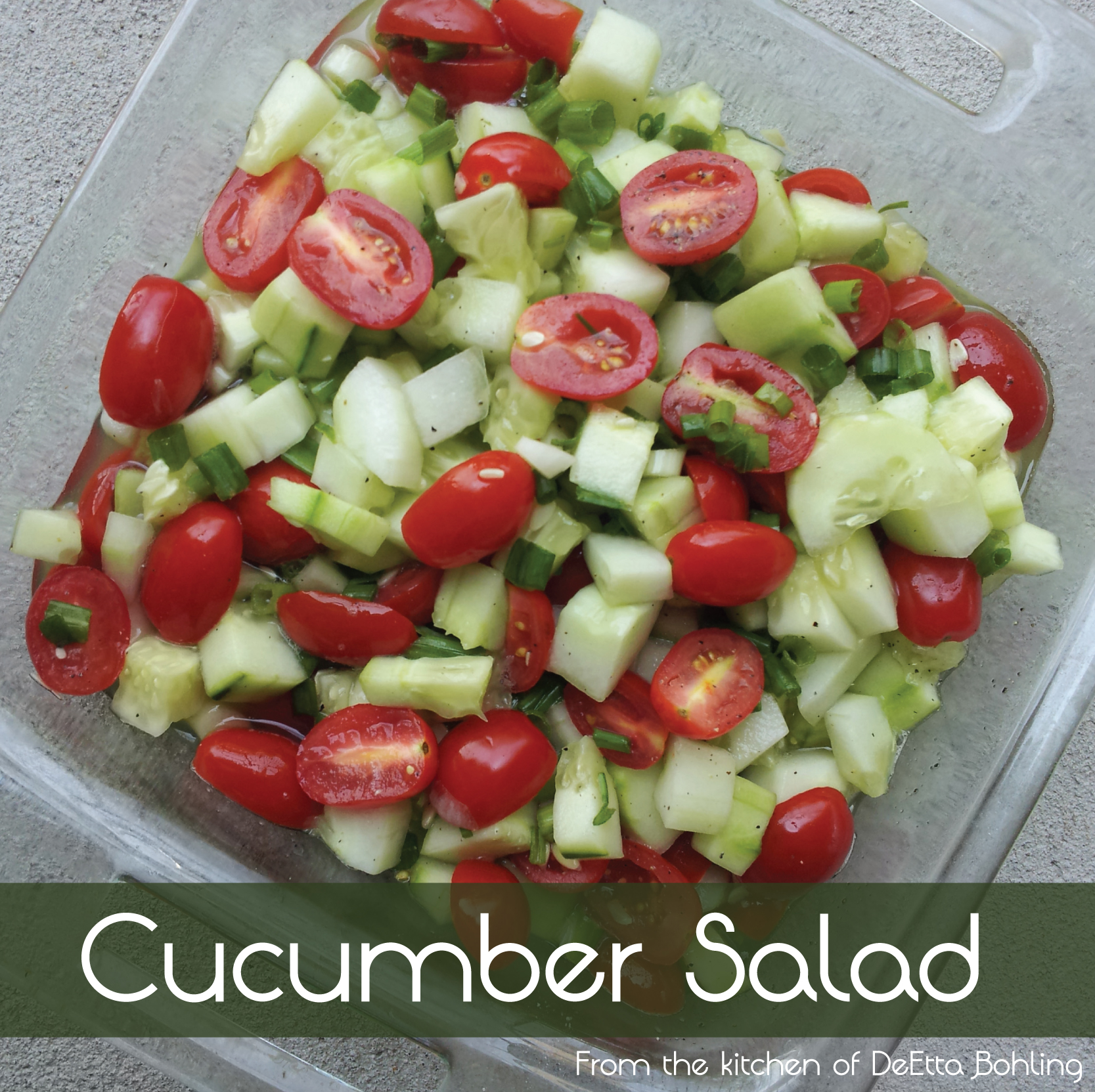 Tomato And Cucumber Salad Recipe — Dishmaps