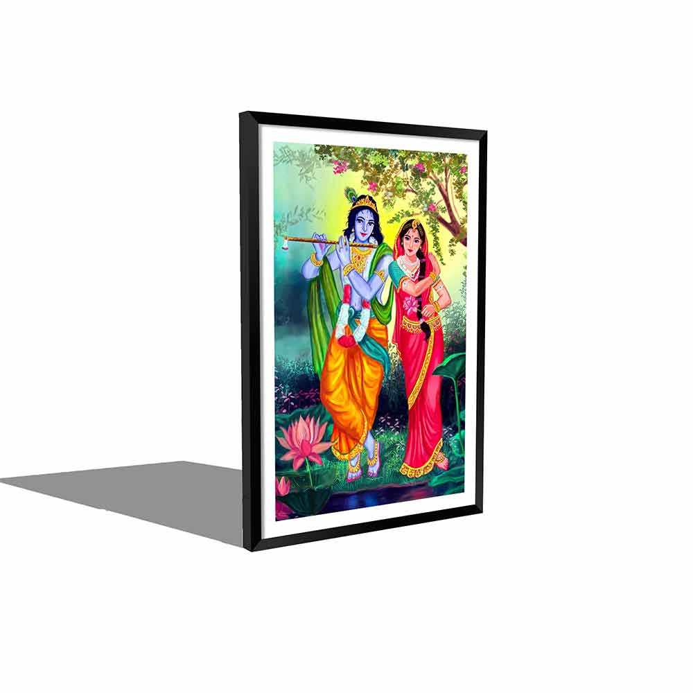 Radha Krishna Photo Frame DBrush