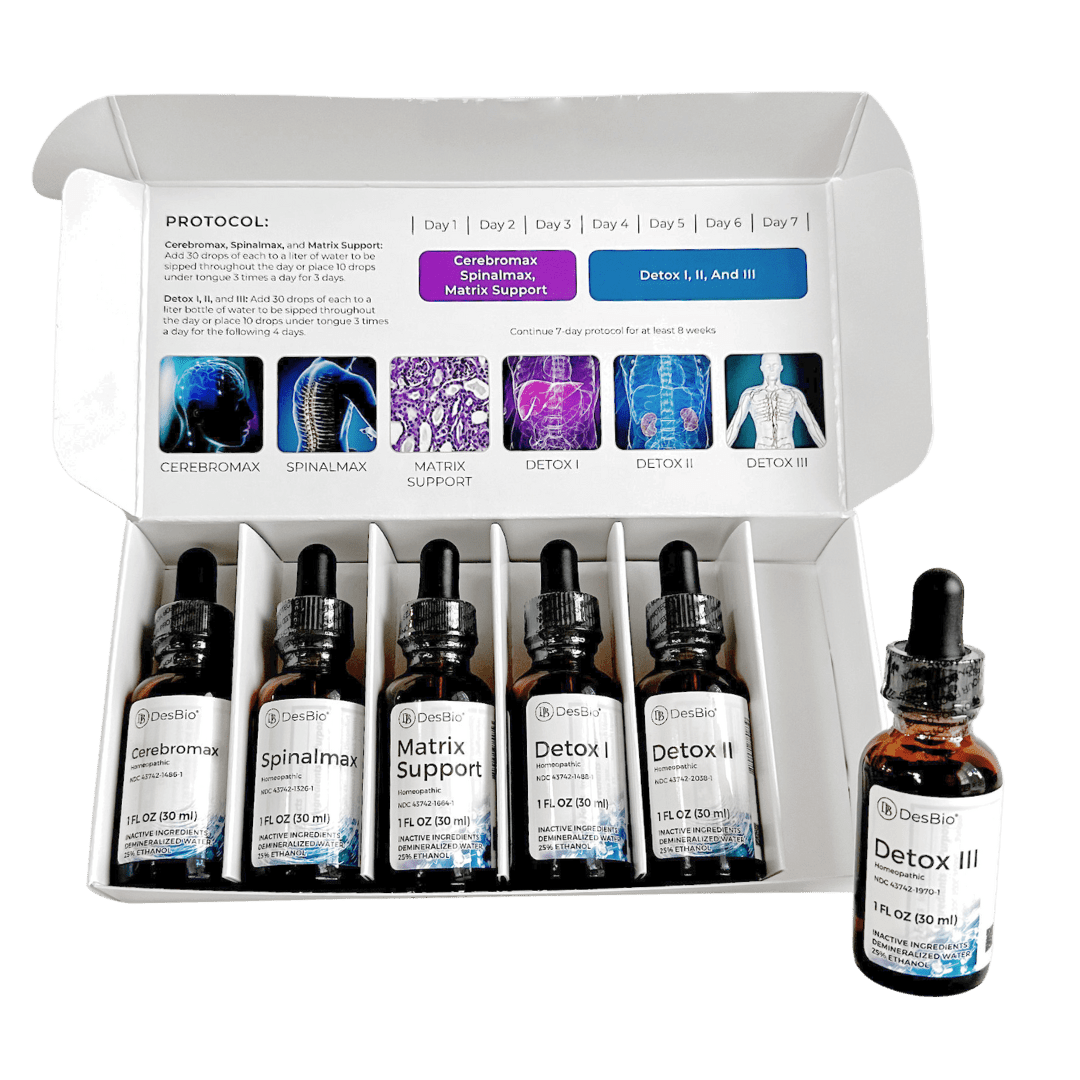 Comprehensive Homeopathic Detox Kit DBscript