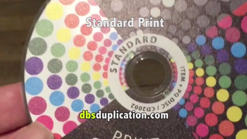 High Gloss Print On CD DVD Face Toronto CD duplication toronto