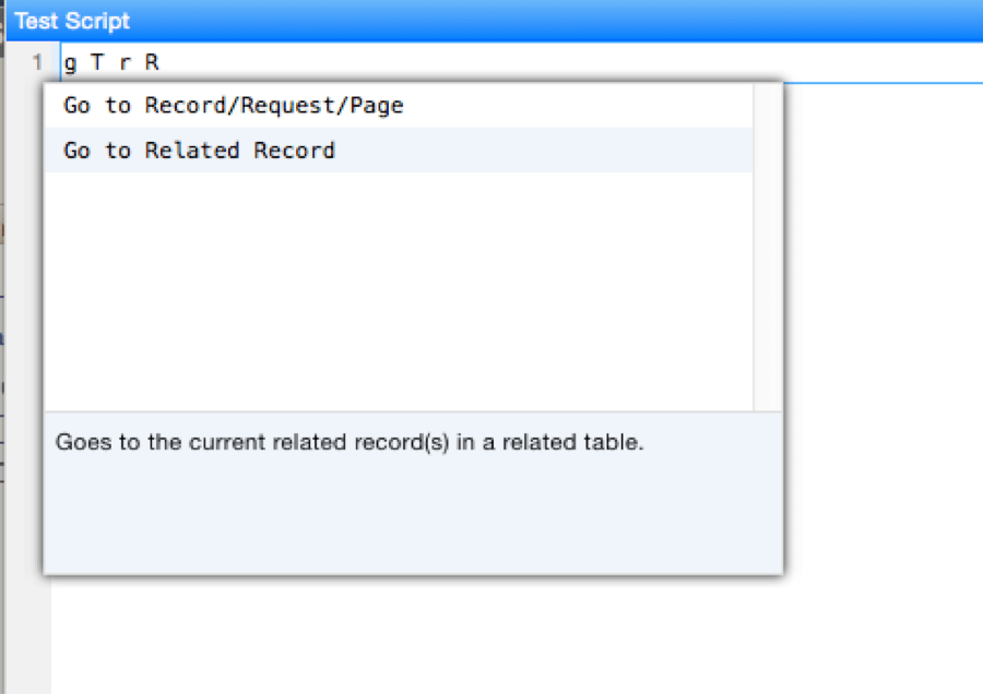 FileMaker Script Acronym Completion DB Services