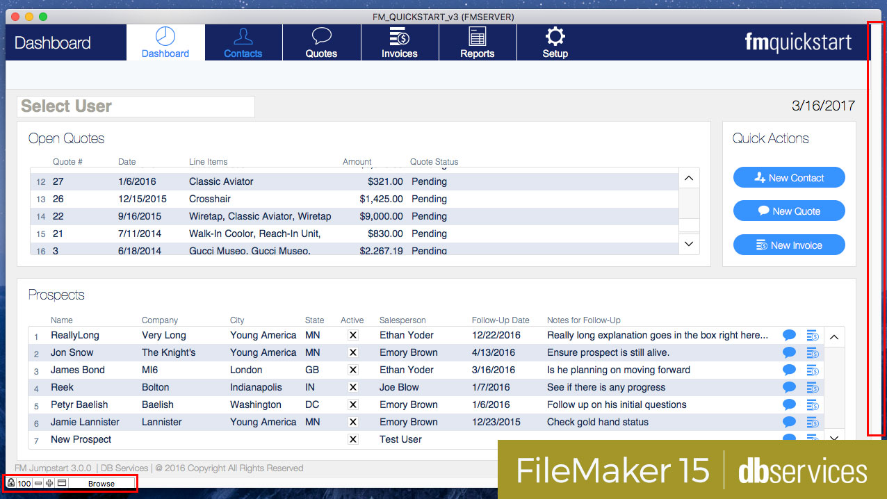 FileMaker 16 User Interface Enhancements DB Services