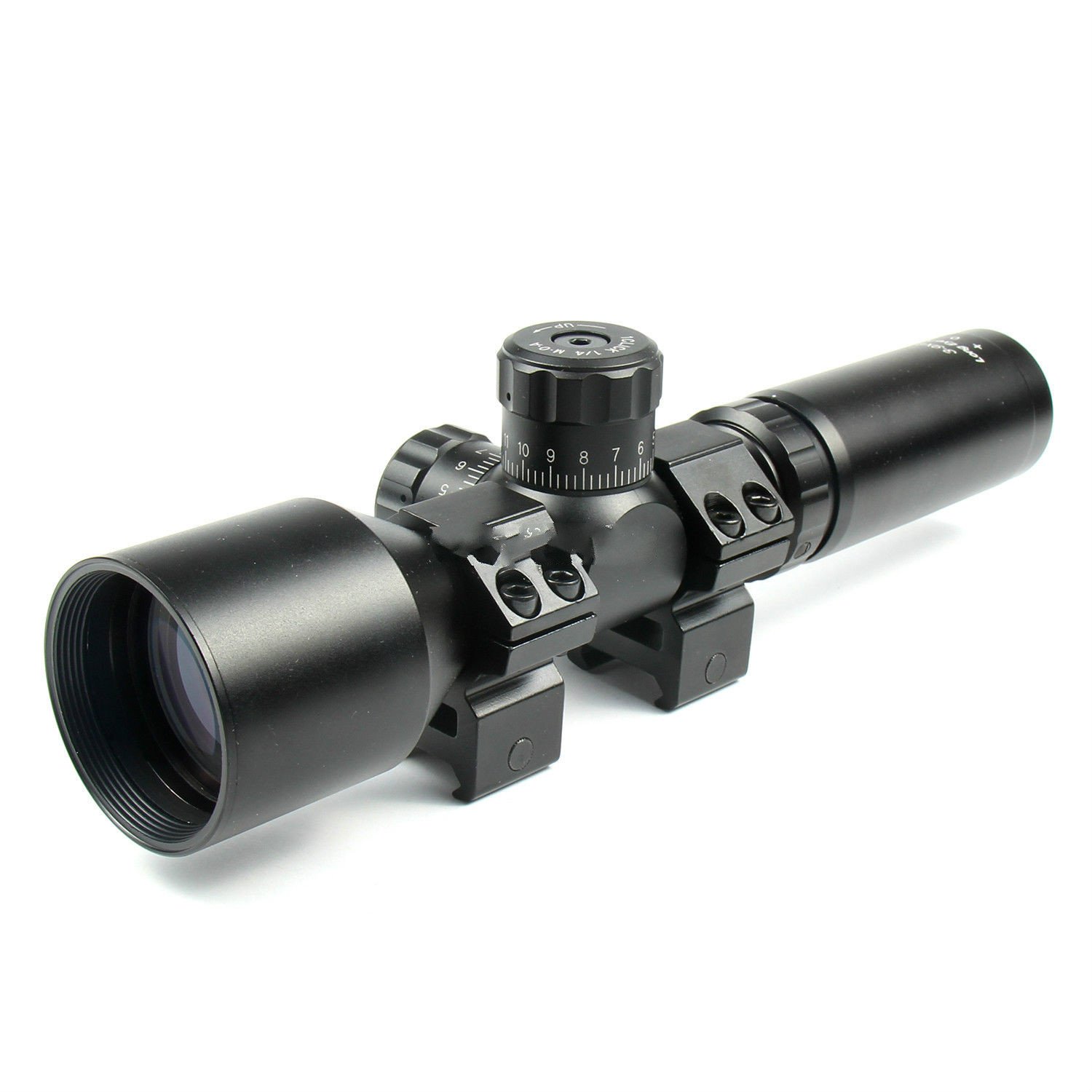 DB TAC 39x42 Wide Angle Long Eye Relief Scout Scope Come With Low