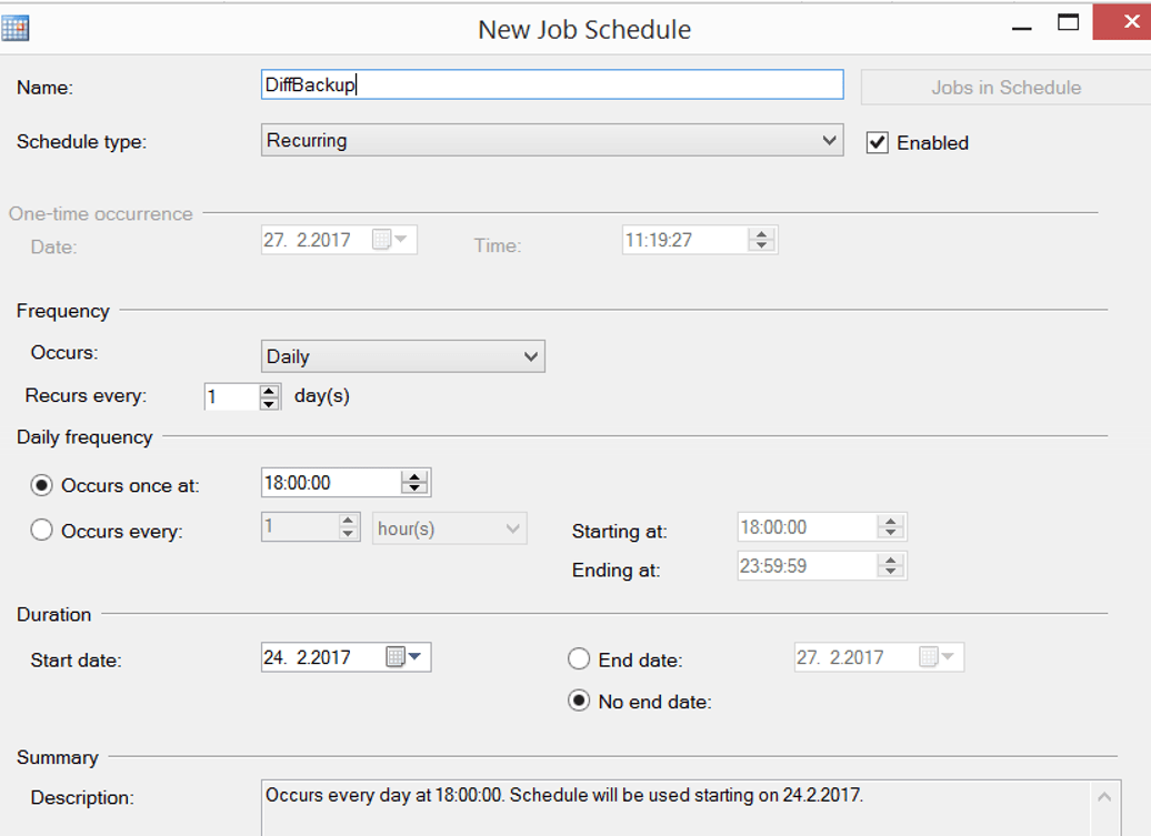 How To Create Differential Backup Using SQL Server Maintenance Plan