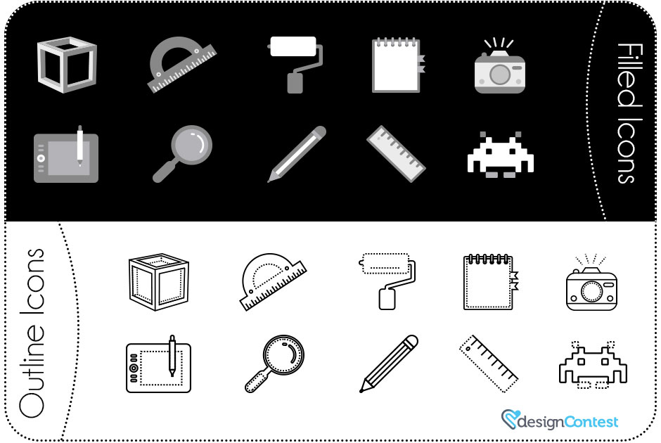 Free Icon Sets and Tips to Create Your Own DesignContest