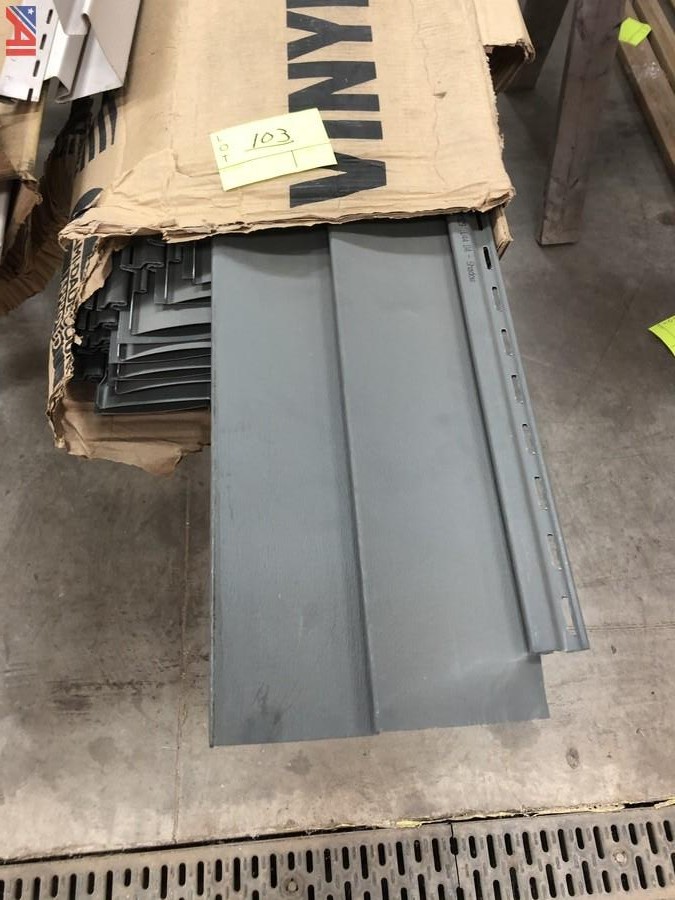 Auctions International Auction Lowes Liquidation Auction 1NY 21290 ITEM Assorted Vinyl Siding