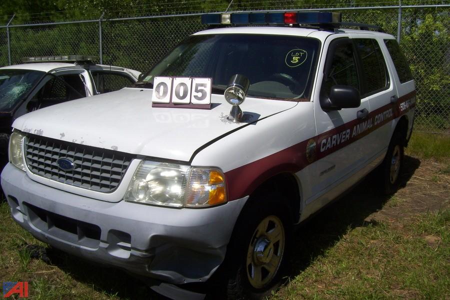 Auctions International Auction Town of Carver, MA DPW 8698 *7 BP