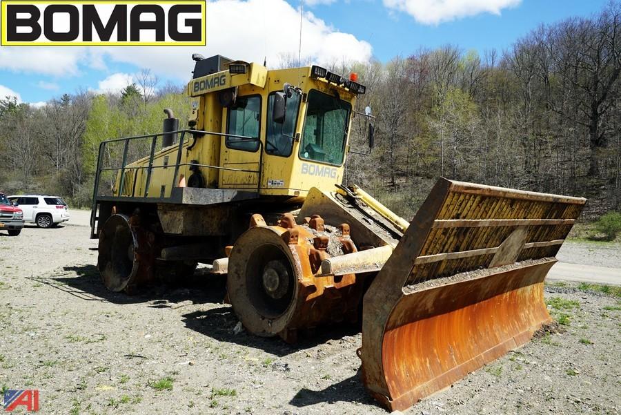 Auctions International Auction Allegany County Surplus 10835 ITEM 2002 Bomag BC671RB