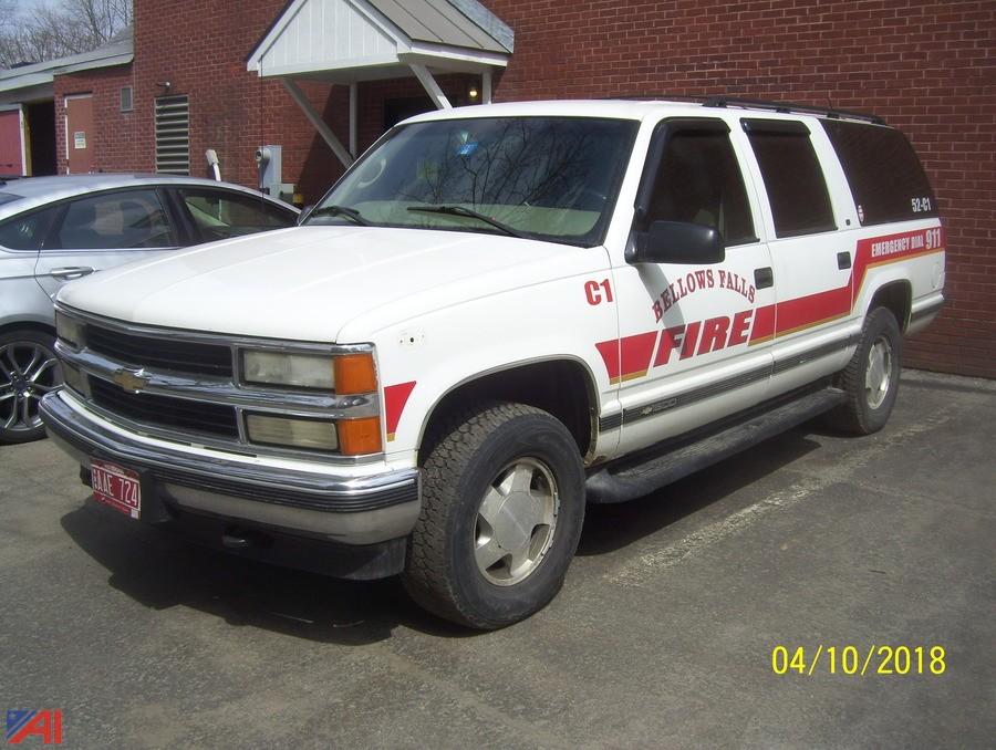 Auctions International Auction Village of Bellows Falls Fire, VT