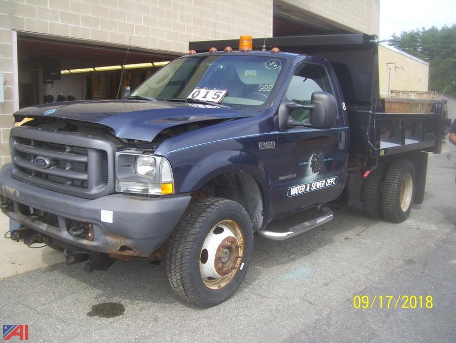 Auctions International Auction Town of Foxboro DPW, MA 15493 **7
