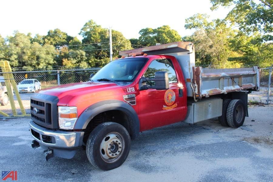 Auctions International Auction Brookhaven Highway, NY 15725 ITEM 2010 Ford F550 SD Pickup