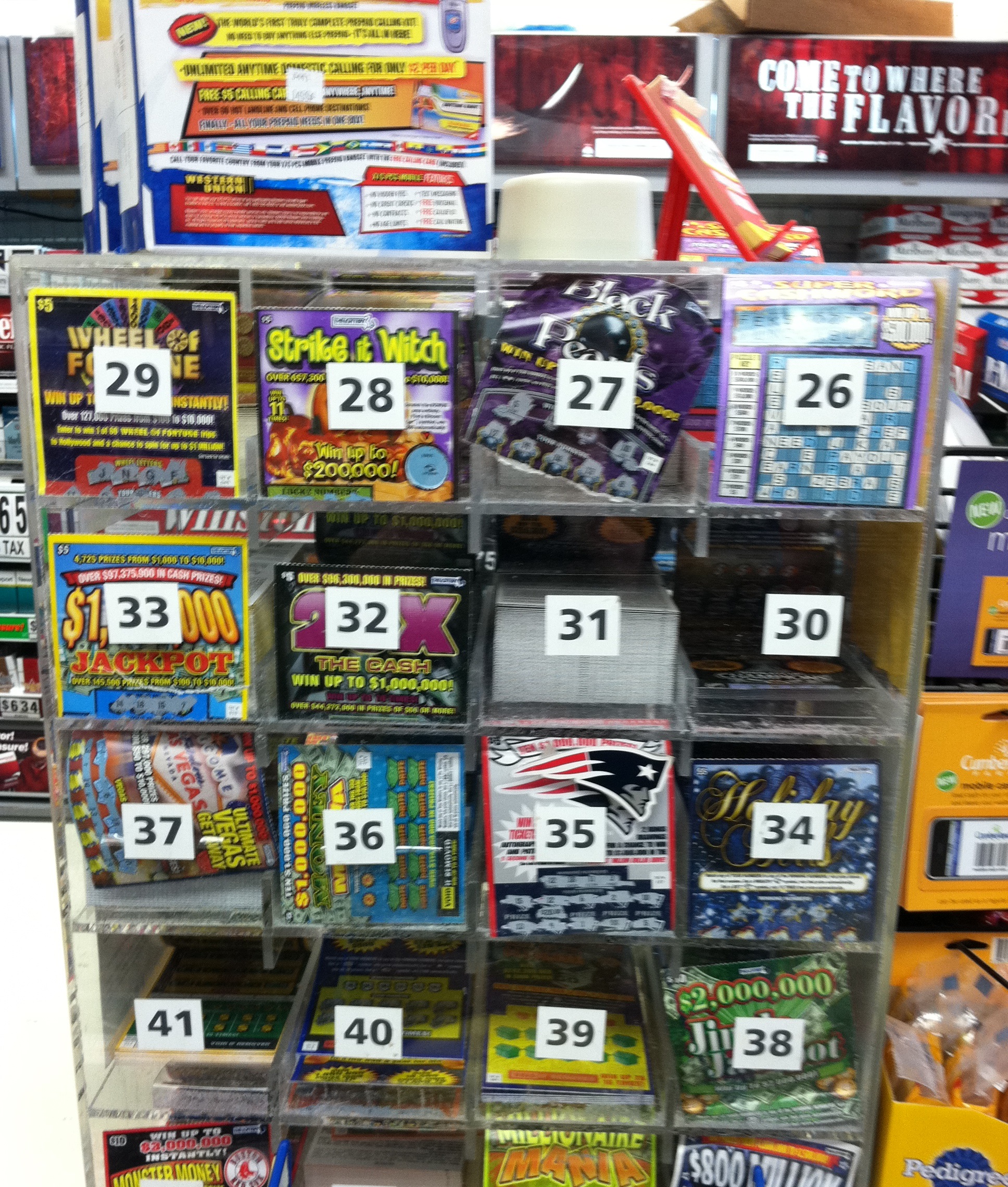 Instant ticket Lottery Dispenser United Products, LLC