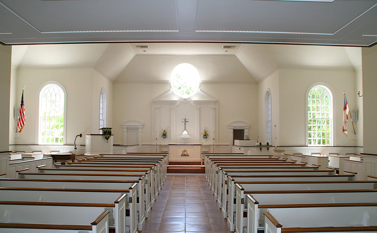 Trinity By The Cove Church Dyehouse Comeriato Architect