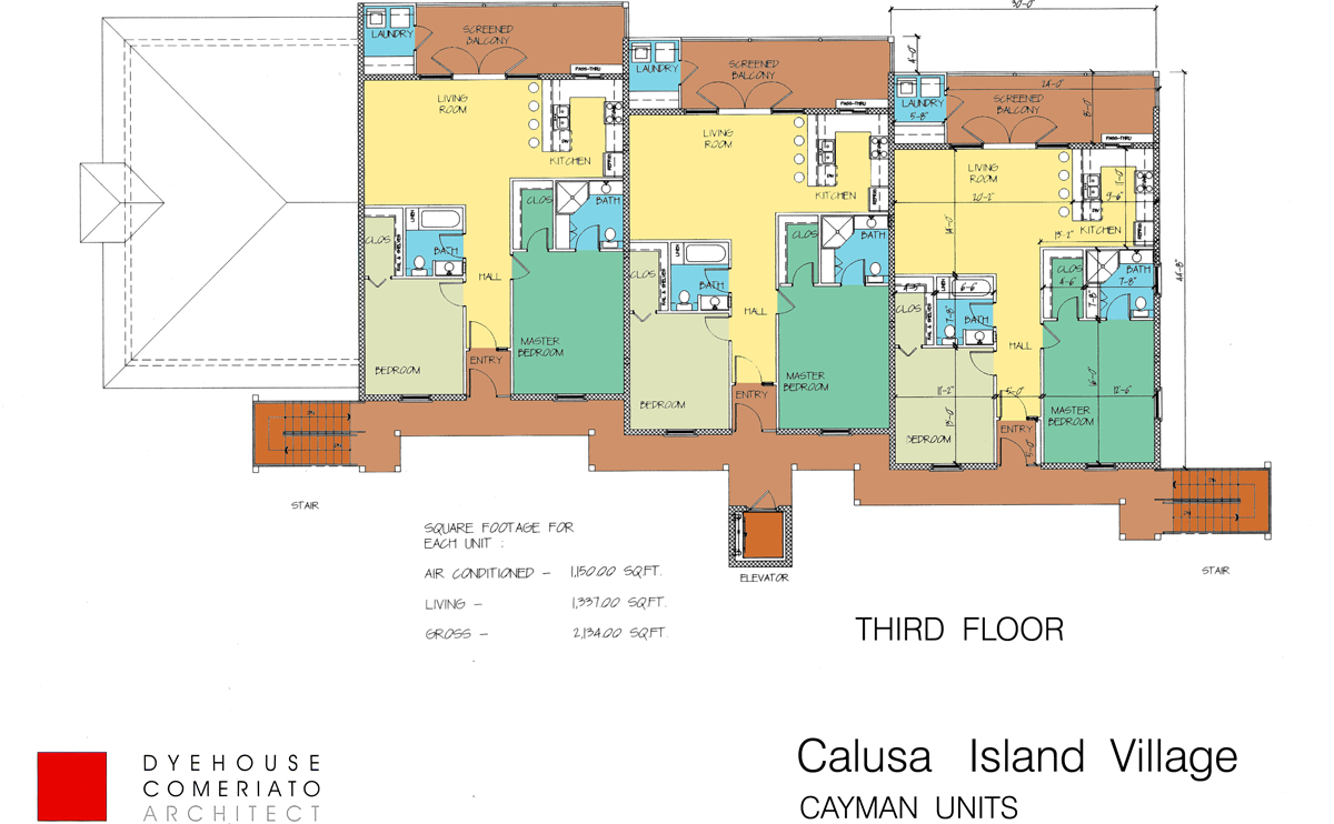 Calusa Island Village Renderings Dyehouse Comeriato Architect