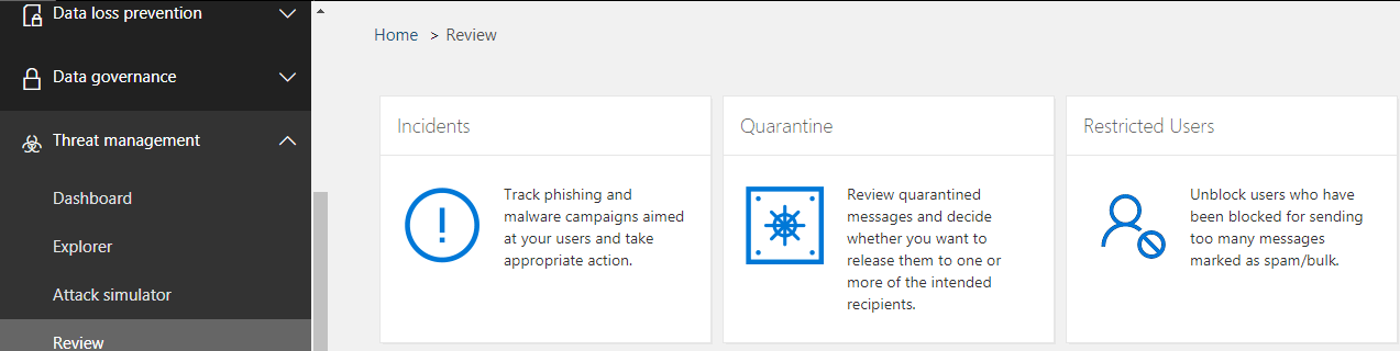 Remove blocked users from the Restricted users portal