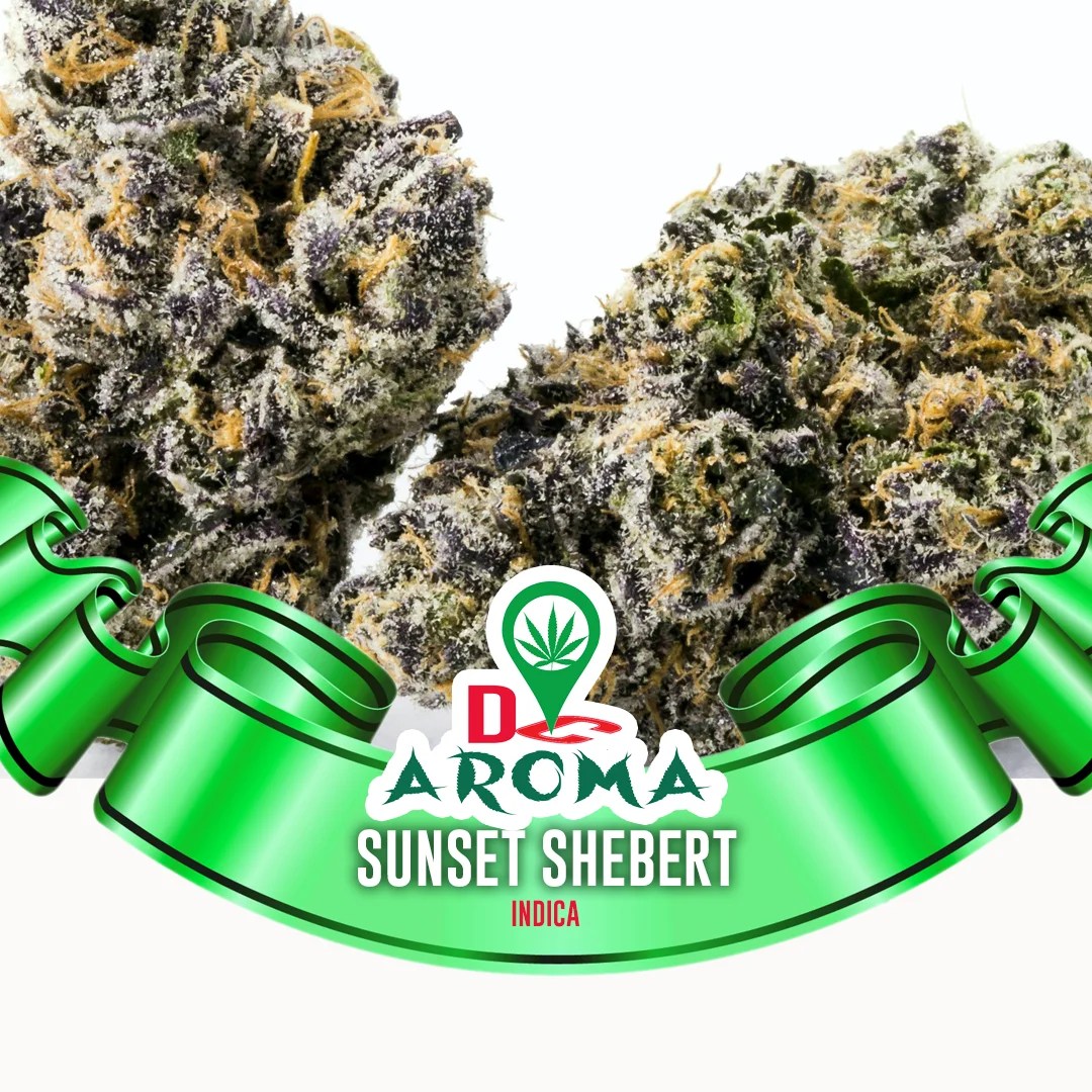 Sunset Sherbet Strain Exclusive Shelf Flower Order Cannabis Online