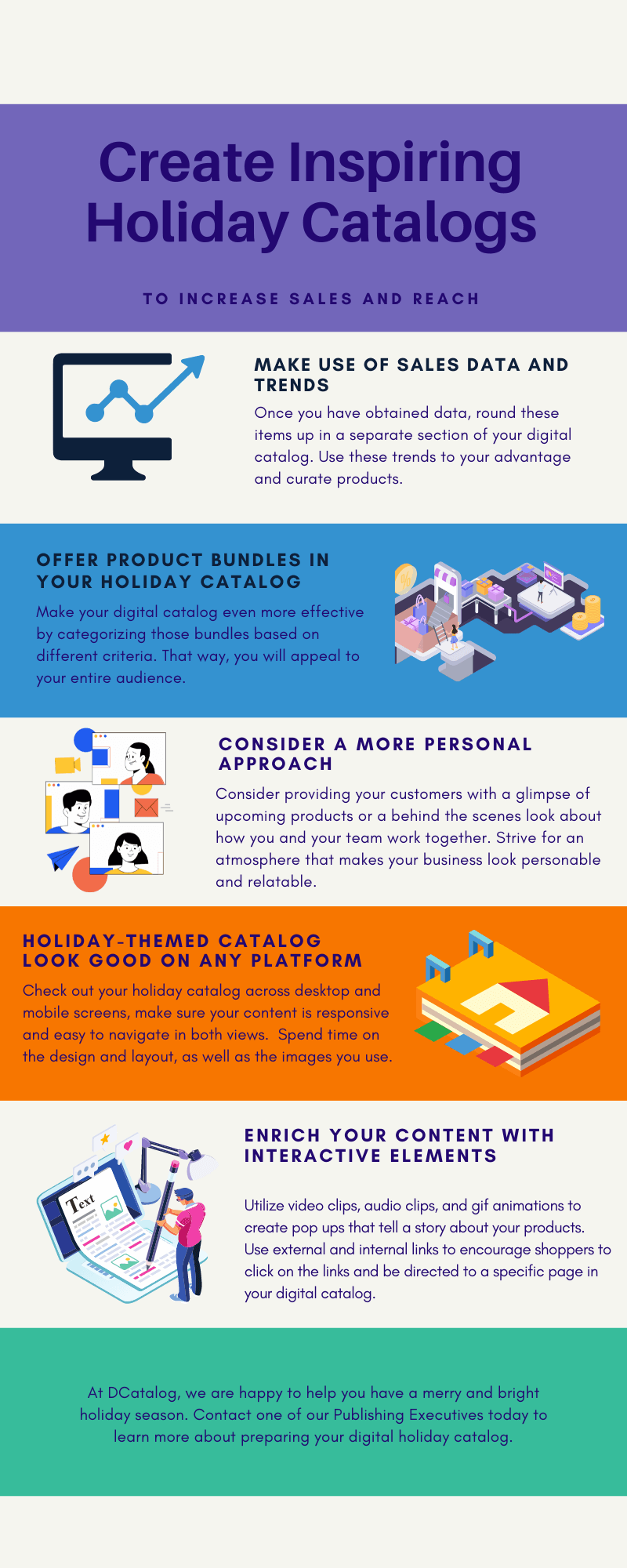 Create Inspiring Holiday Catalogs to Increase Sales and Reach Online