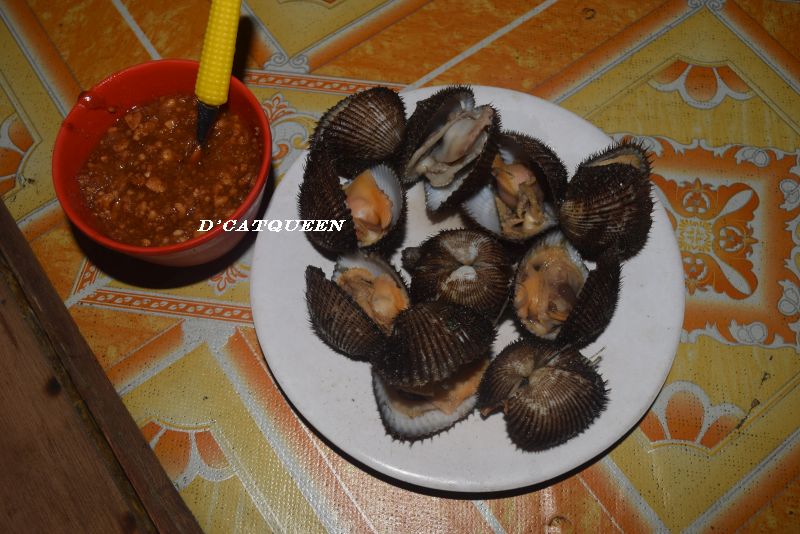 KULINER SEAFOOD DI MEDAN, KERANG REBUS ENAK DI MEDAN, SEAFOOD KAKI LIMA