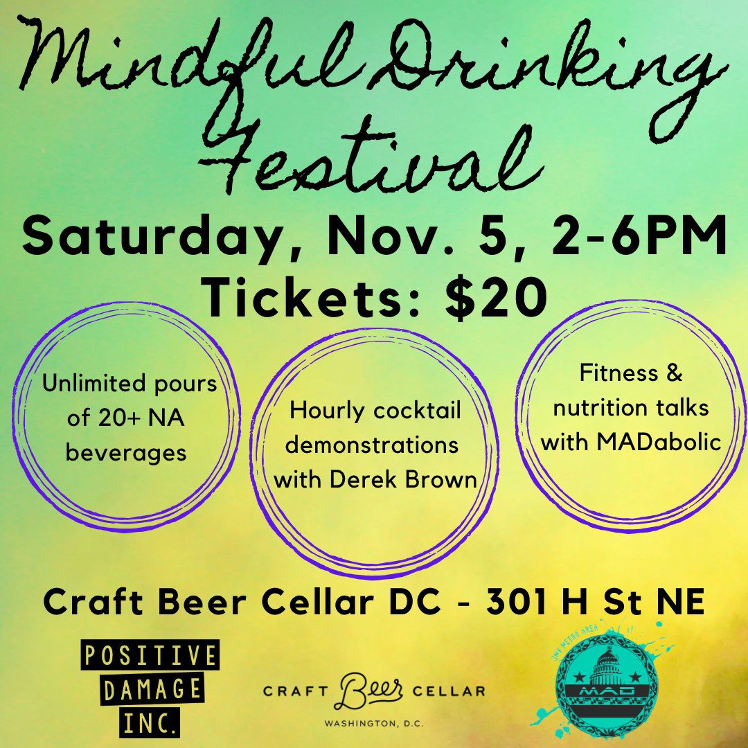 Mindful Drinking Festival Comes to Craft Beer Cellar DC Beer