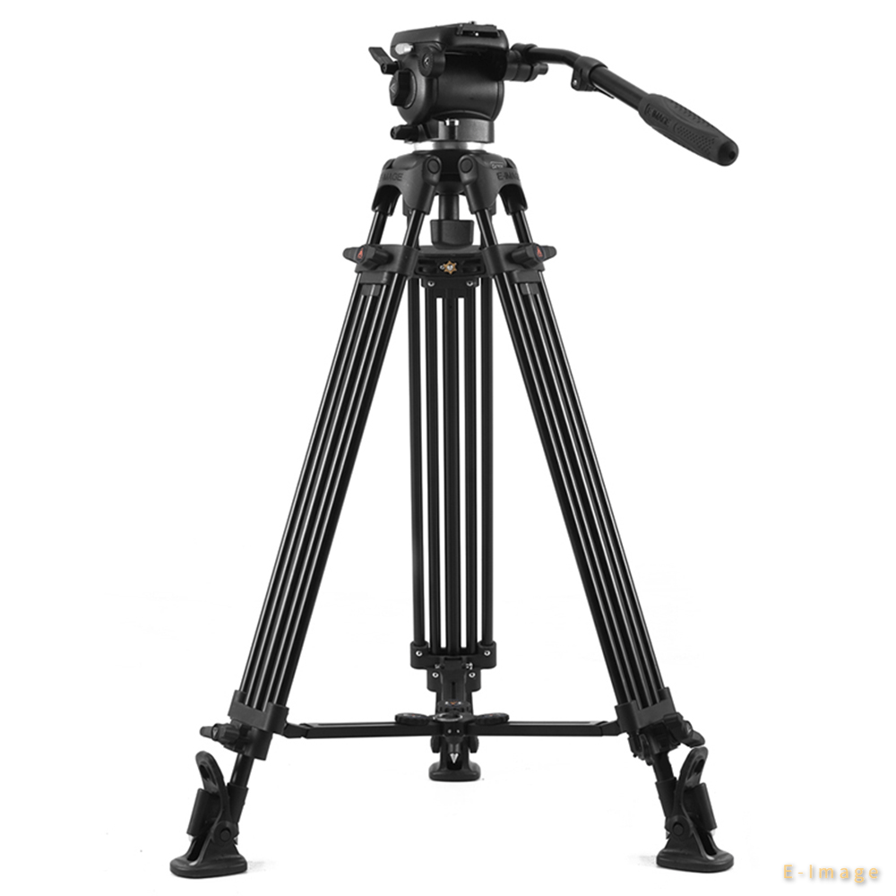 EImage EK650 Professional Compact Tripod with Fluid Head DCB Store